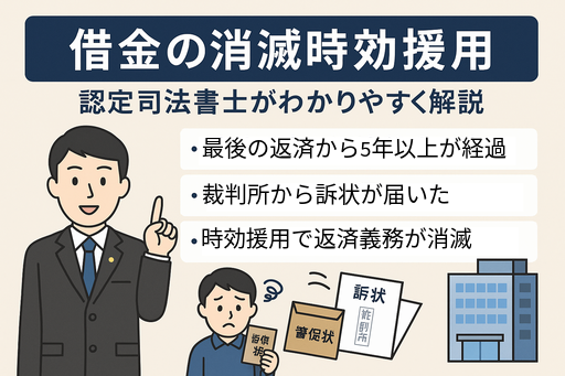 時効援用の相談（松戸の高島司法書士事務所）